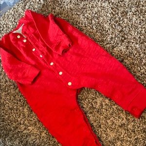 Heavy union suit with butt flap